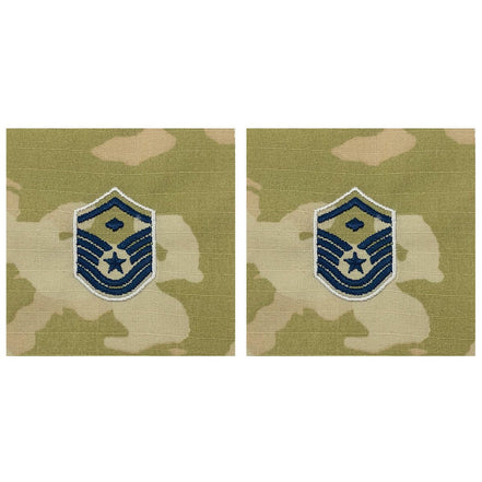 Space Force Embroidered Rank: Master Sergeant with Diamond - OCP sew on - Hooyah Woodworks LLC