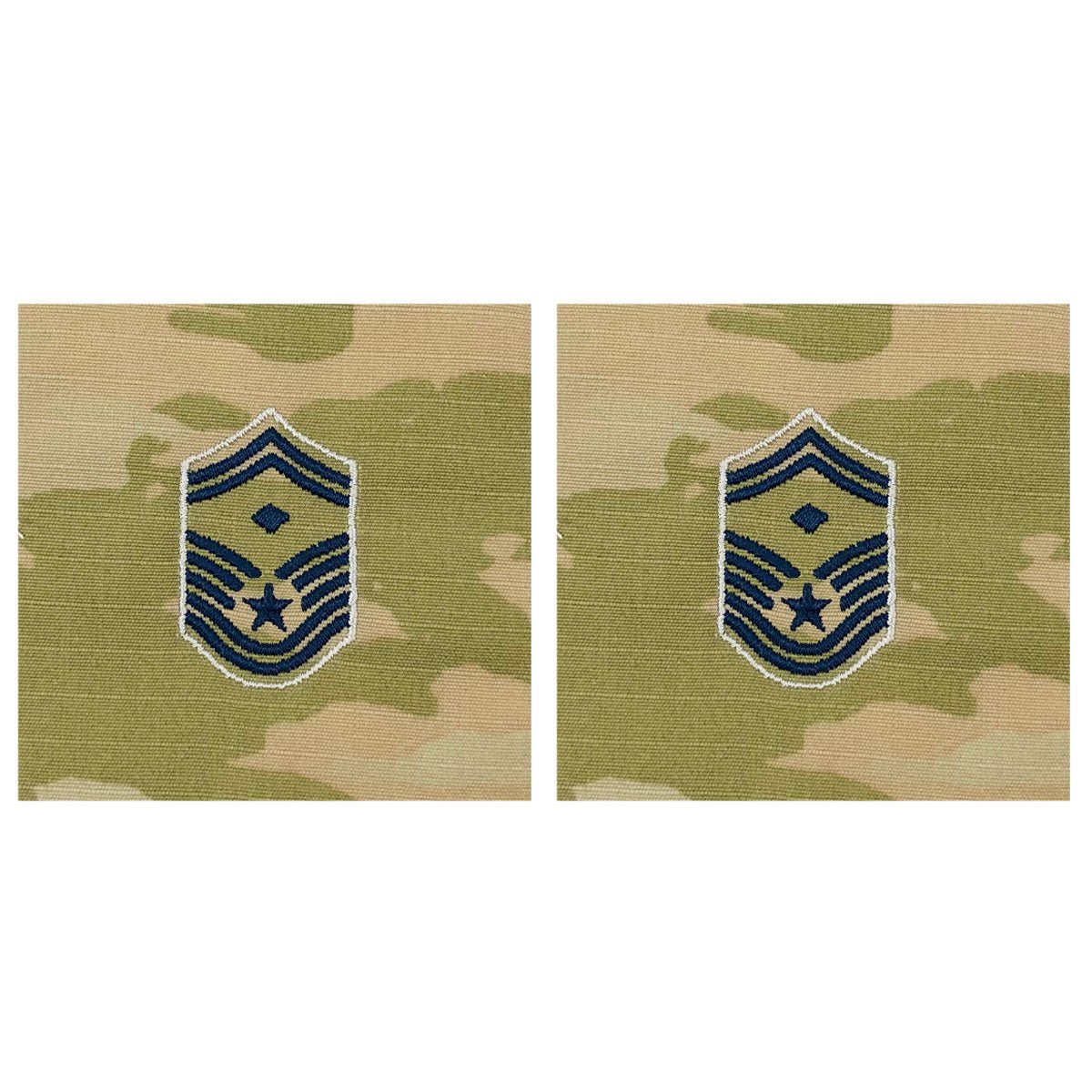 Space Force Embroidered Rank: Senior Master Sergeant with Diamond - OCP sew on - Hooyah Woodworks LLC