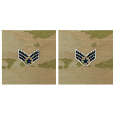 Space Force Embroidered Rank: Specialist 4 - OCP sew on - Hooyah Woodworks LLC