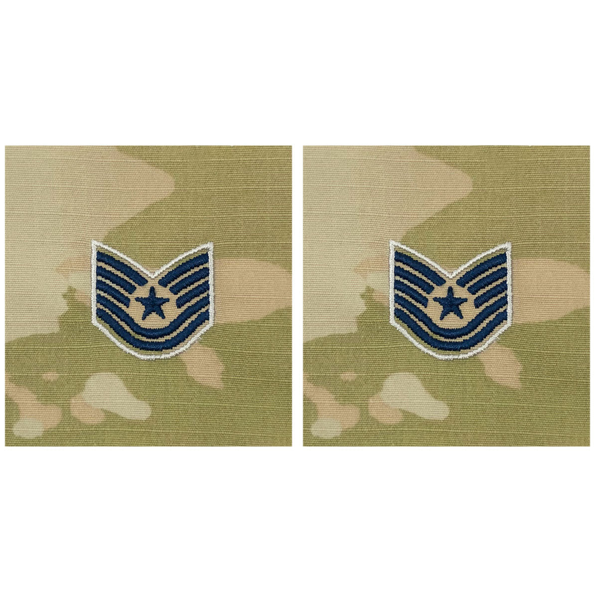 Space Force Embroidered Rank: Tech Sergeant - OCP sew on - Hooyah Woodworks LLC
