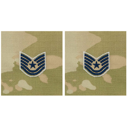 Space Force Embroidered Rank: Tech Sergeant - OCP sew on - Hooyah Woodworks LLC