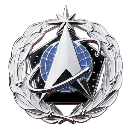 Space Force Identification Badge: Space Staff - regulation - Hooyah Woodworks LLC