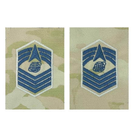 Space Force Rank: Chief Master Sergeant - OCP sew-on NEW - Hooyah Woodworks LLC
