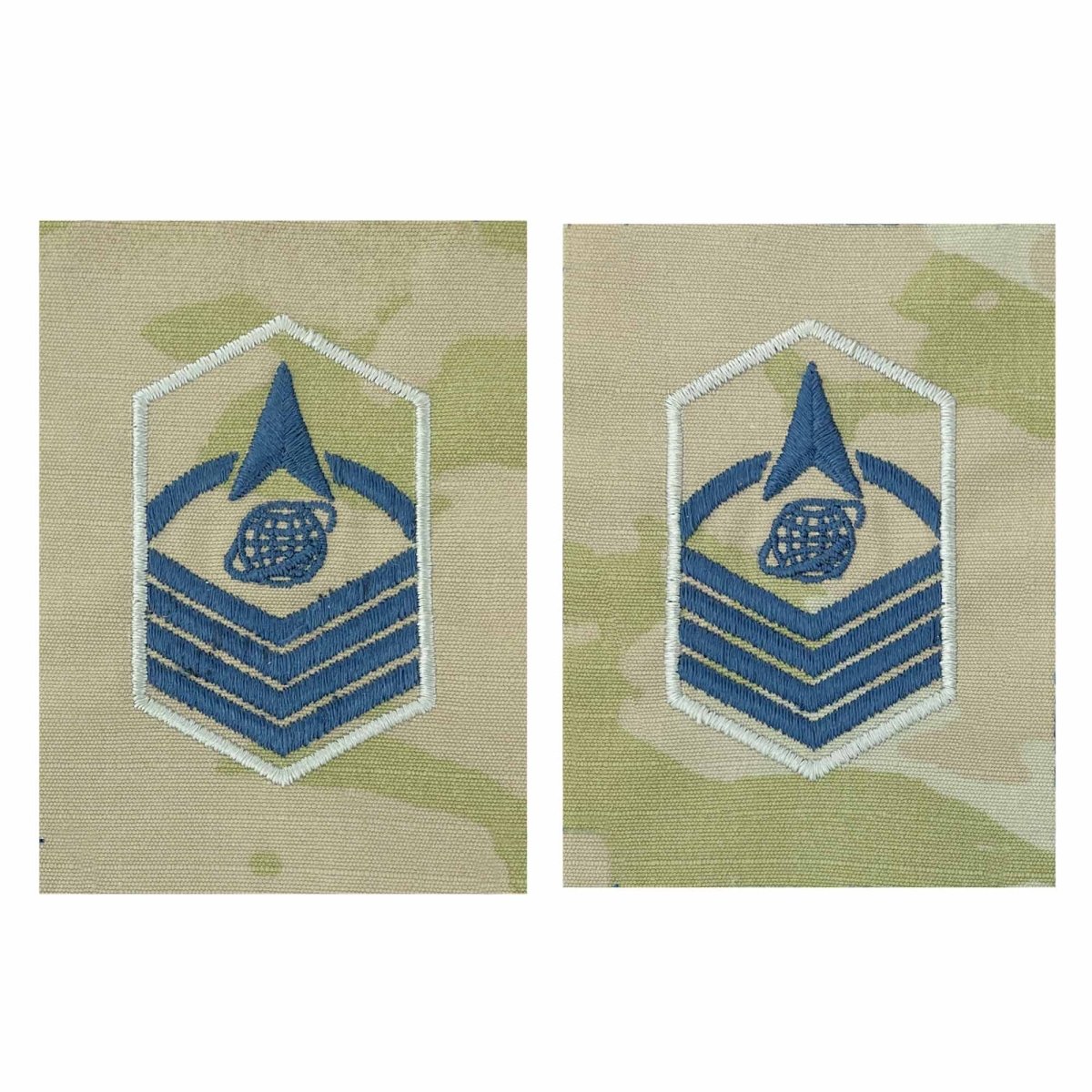 Space Force Rank: Master Sergeant - OCP sew-on NEW - Hooyah Woodworks LLC