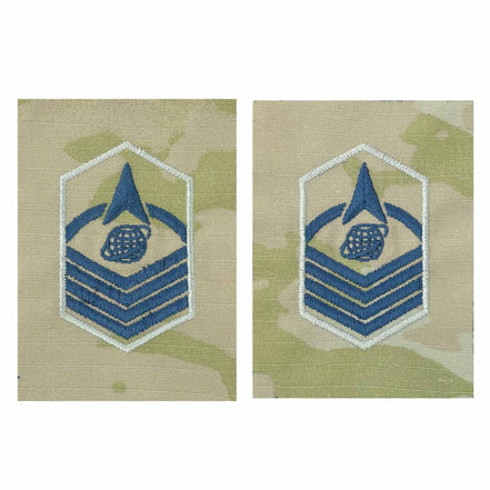 Space Force Rank: Master Sergeant - OCP sew-on NEW - Hooyah Woodworks LLC