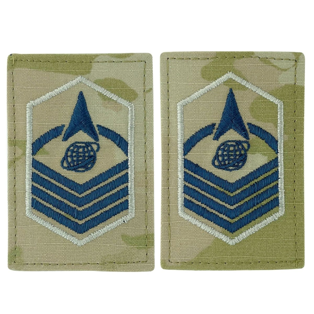 Space Force Rank: Master Sergeant - OCP with Hook NEW - Hooyah Woodworks LLC