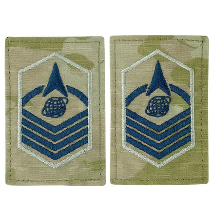Space Force Rank: Master Sergeant - OCP with Hook NEW - Hooyah Woodworks LLC