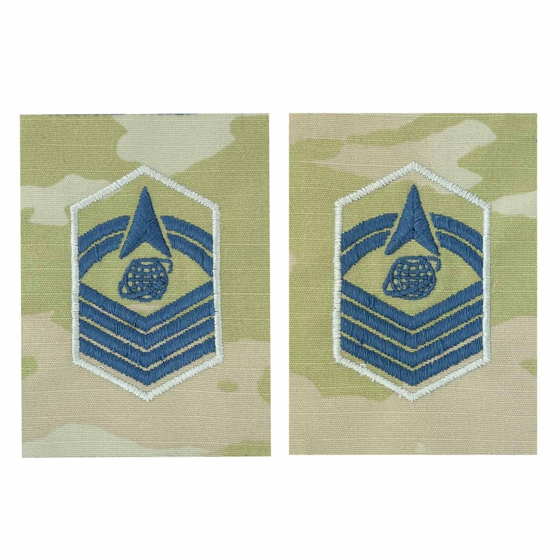 Space Force Rank: Senior Master Sergeant - OCP sew-on NEW - Hooyah Woodworks LLC