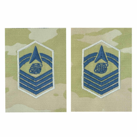Space Force Rank: Senior Master Sergeant - OCP sew-on NEW - Hooyah Woodworks LLC