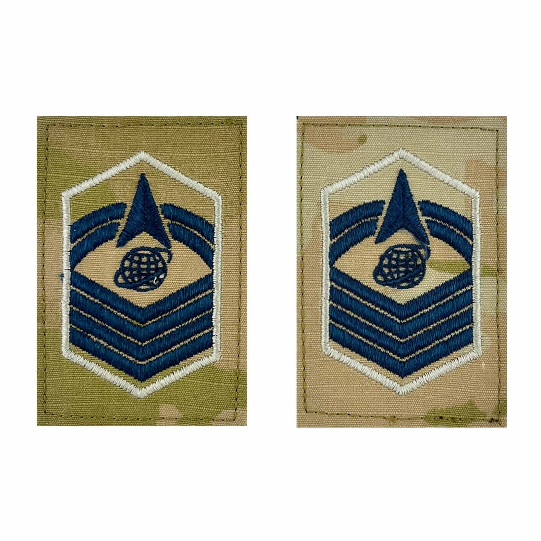 Space Force Rank: Senior Master Sergeant - OCP with Hook NEW - Hooyah Woodworks LLC