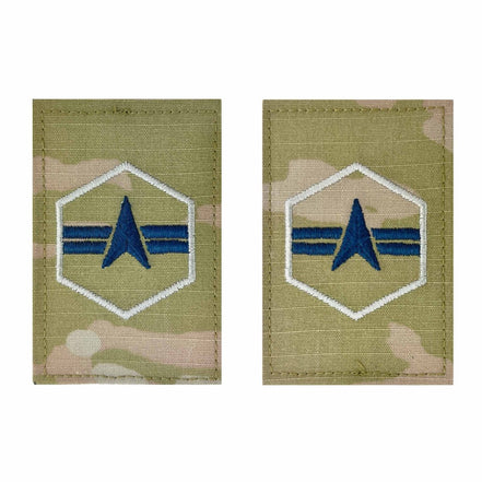 Space Force Rank: Specialist 3 - OCP with Hook NEW - Hooyah Woodworks LLC