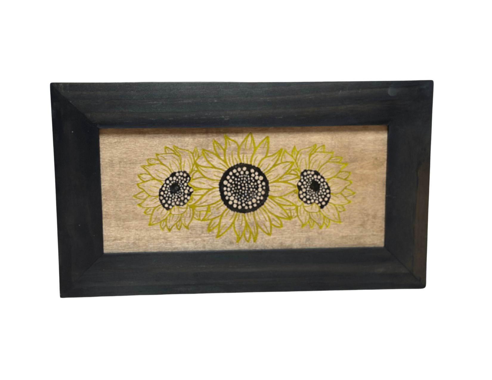 Wall-Mounted Sunflower Gun Cabinet - Securely Store Your Gun & Gear - Hooyah Woodworks LLC
