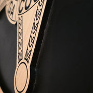 The Commissioned Service Badge - Hooyah Woodworks LLC