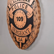 The Service Badge - Hooyah Woodworks LLC