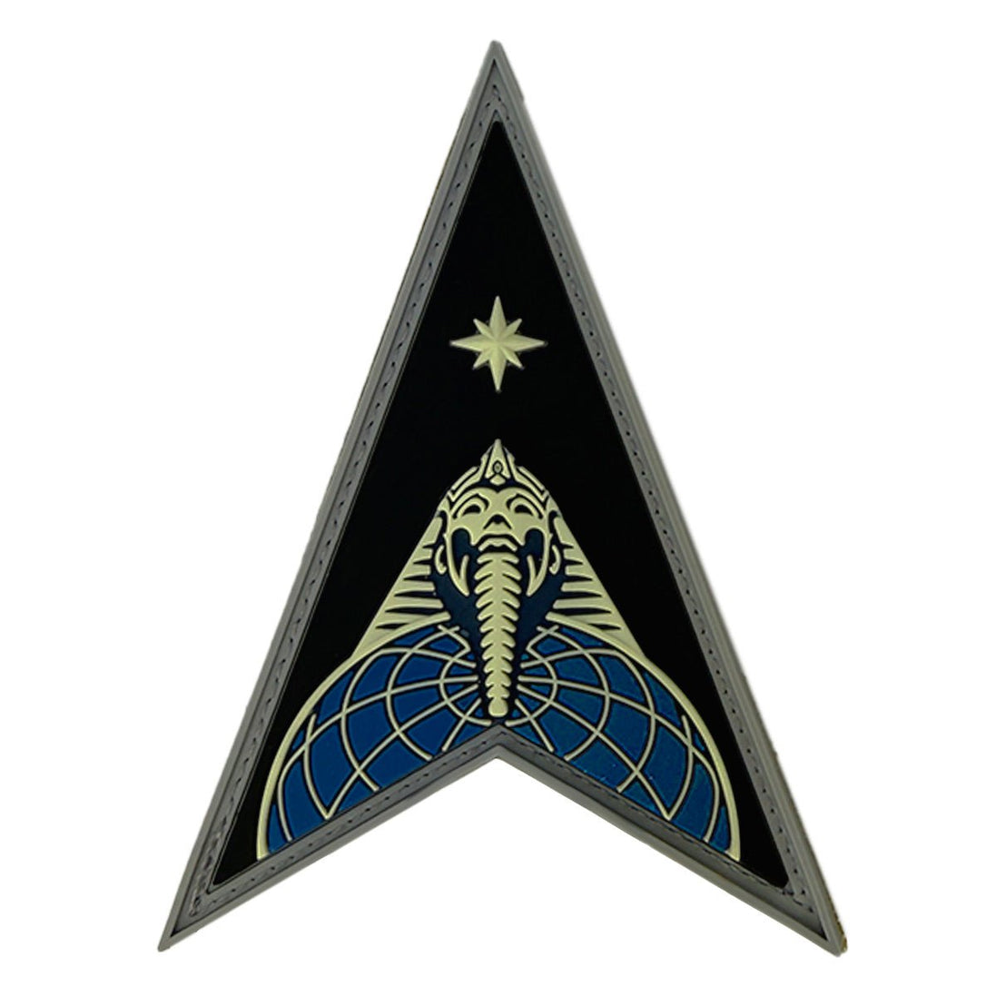 U.S. Space Force PVC Patch National Space Intelligence Center - Hooyah Woodworks LLC