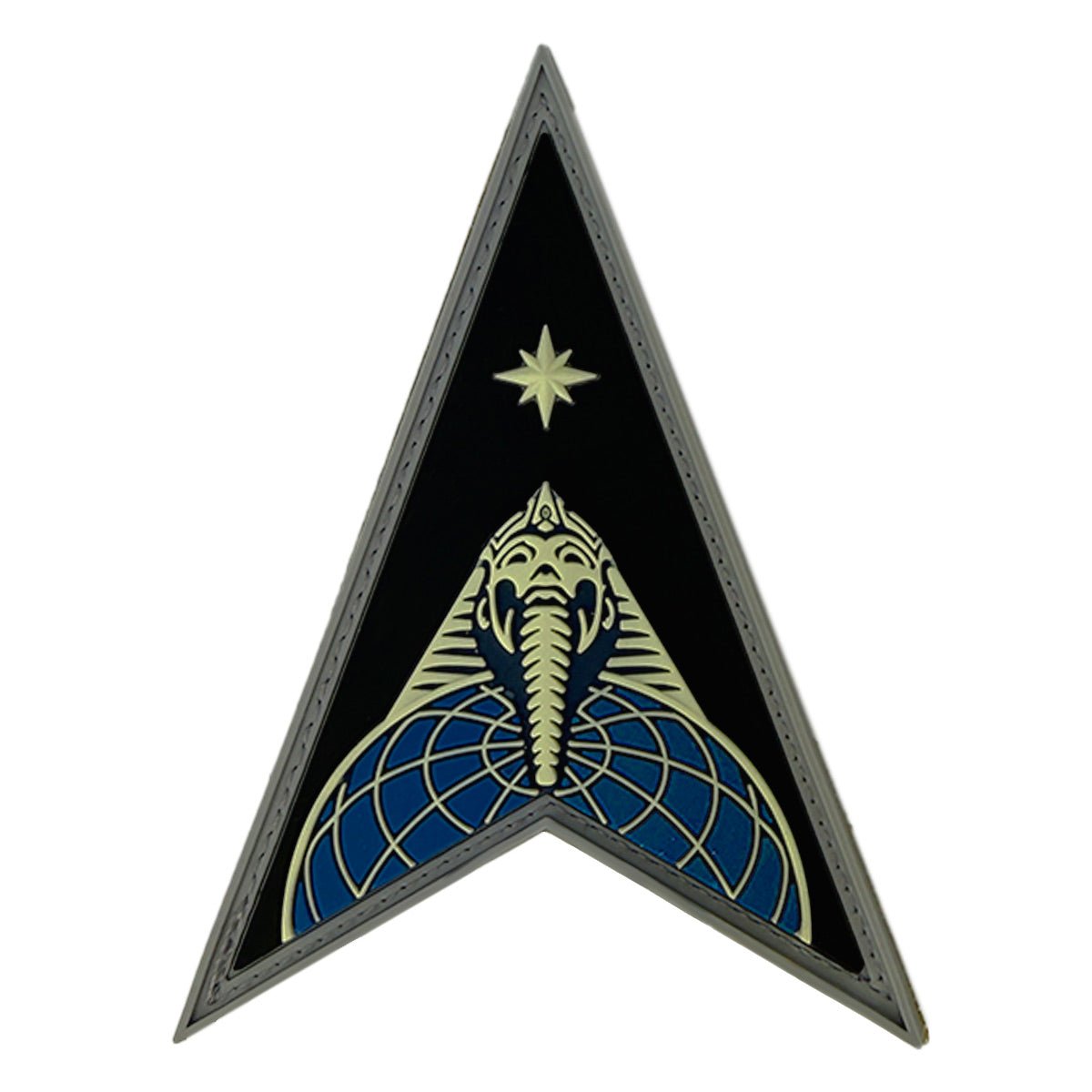U.S. Space Force PVC Patch National Space Intelligence Center - Hooyah Woodworks LLC