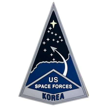 U.S. Space Force PVC Patch Space Force Korea - Hooyah Woodworks LLC