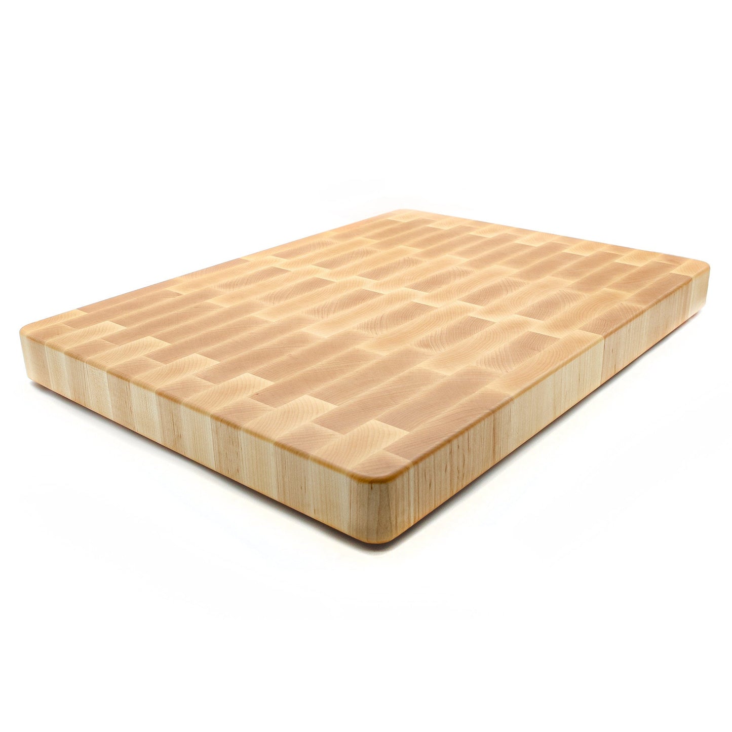 XXL Maple Butcher Block Cutting Board, 24"x18" Maple End Grain Cutting Board, Up to 2” Thick, Wedding Gift, Anniversary Gift, USA Made - Hooyah Woodworks LLC
