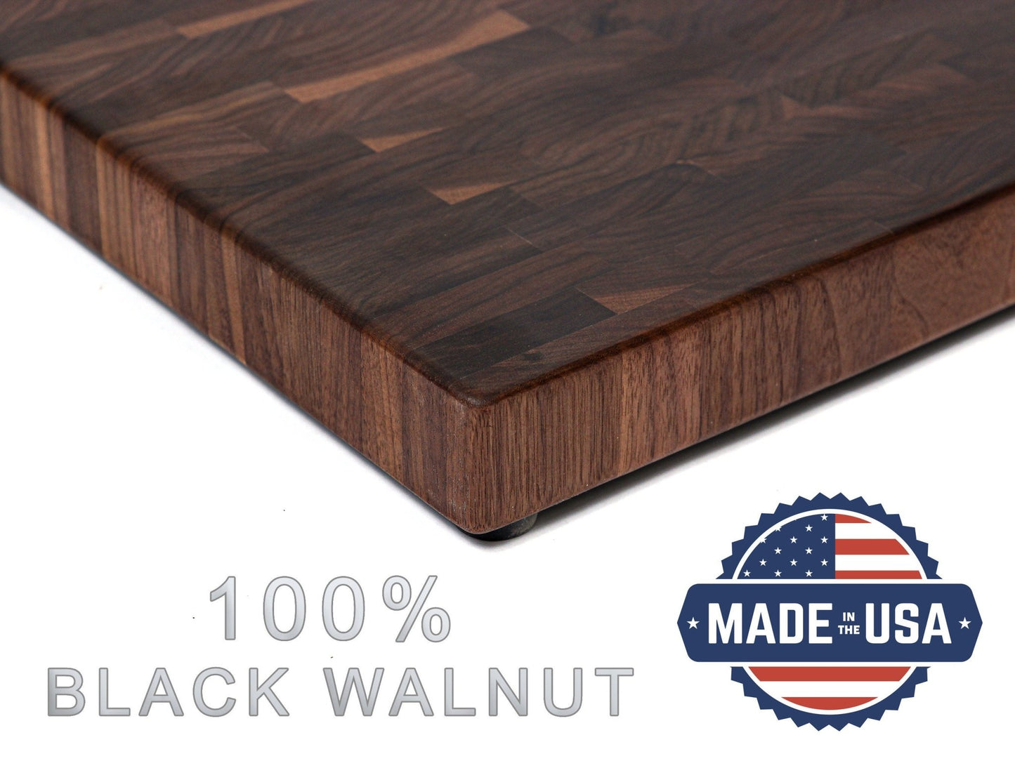 XXL Maple Butcher Block Cutting Board, 24"x18" Maple End Grain Cutting Board, Up to 2” Thick, Wedding Gift, Anniversary Gift, USA Made - Hooyah Woodworks LLC